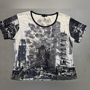 Urban Print Women's Top